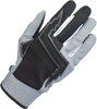 BILTWELL Baja Gloves - Gray/Black - Small 1508-1101-302