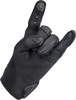 BILTWELL Bridgeport Gloves - Black - Small 1509-0101-302