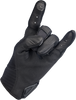 BILTWELL Bridgeport Gloves - Black - Medium 1509-0101-303