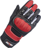 BILTWELL Bridgeport Gloves - Red/Black - XS 1509-0801-301