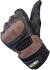 BILTWELL Bridgeport Gloves - Chocolate/Black - XS 1509-0201-301