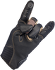 BILTWELL Bridgeport Gloves - Chocolate/Black - Small 1509-0201-302