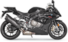 AKRAPOVIC Muffler - Black - Titanium - S1000RR S-B10SO6HDVDZBL