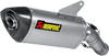 AKRAPOVIC Muffler - Titanium S-D9SO8-RT