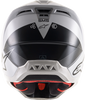 ALPINESTARS SM5 Helmet - Rayon - Gray/Black/Silver - Large 8304121-928-LG