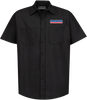 THROTTLE THREADS Parts Unlimited Shop Shirt - Black - Medium PSU37ST24BKMD