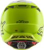 ALPINESTARS Supertech M8 Helmet - Anaheim 20 - White/Yellow/Turquoise - XL 8301920-2057-XL
