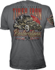 LETHAL THREAT Vintage Velocity Tired Iron Restorations T-Shirt - Gray - 4XL VV40174-4XL