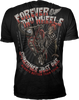 LETHAL THREAT Forever Two Wheels T-Shirt - Black - XL LT20898XL