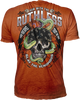 LETHAL THREAT Run with the Ruthless T-Shirt - Orange - 5XL LT20897-5XL
