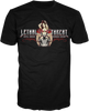 LETHAL THREAT Evil Iron T-Shirt - Black - 2XL LT20893XXL