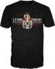 LETHAL THREAT Evil Iron T-Shirt - Black - Large LT20893L