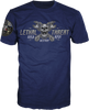 LETHAL THREAT Break Neck Speed T-Shirt - Blue - 3XL VV40162XXXL