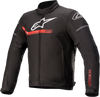 ALPINESTARS Austin Jacket - Black/Red - Small 3200821-13-S