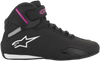 ALPINESTARS Women's Sektor Shoes - Black/Pink - US 9.5 251571910399.5