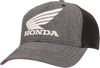 HONDA APPAREL Honda Utility Hat - Gray/Black/Red NP21A-H1829