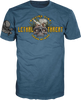LETHAL THREAT Killing Time T-Shirt - Blue - XL VV40175XL