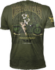 LETHAL THREAT Vintage Velocity Wheel Victory T-Shirt - Green - Large VV40168L