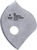 RZ MASK F1 Mask Filter - Carbon - 12PK - Large FL-62DF:25608