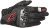 ALPINESTARS SMX-1 Air V2 Gloves - Black/Red - 2XL 3570518-1030-2X