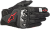 ALPINESTARS SMX-1 Air V2 Gloves - Black/Red - 2XL 3570518-1030-2X