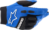 ALPINESTARS Youth Full Bore Gloves - Blue/Black - 2XS 3543622-713-2XS