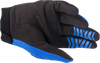 ALPINESTARS Youth Full Bore Gloves - Blue/Black - Small 3543622-713-S