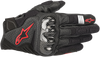 ALPINESTARS SMX-1 Air V2 Gloves - Black/Red - Small 3570518-1030-S
