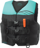 SLIPPERY Women's Hydro Vest - Black/Mint - Small 11241450582020