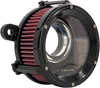 TRASK Assault Air Cleaner - Black - EFI TM-1021GBK