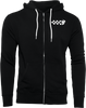 THOR Checkers Fleece Zip - Black - XL 3050-5818