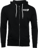 THOR Checkers Fleece Zip - Black - Medium 3050-5816