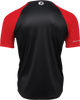 THOR Intense Chex Jersey - Red/Black - Medium 5120-0140