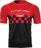 THOR Intense Chex Jersey - Red/Black - Medium 5120-0140