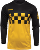 THOR Hallman Differ Cheq Jersey - Yellow/Black - Medium 2910-6588