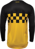 THOR Hallman Differ Cheq Jersey - Yellow/Black - Medium 2910-6588