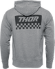 THOR Checkers Fleece Zip - Gray - 2XL 3050-5824