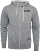 THOR Checkers Fleece Zip - Gray - 2XL 3050-5824