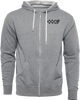 THOR Checkers Fleece Zip - Gray - XL 3050-5823