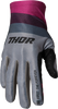 THOR Assist React Gloves - Gray/Purple - XS 3360-0062