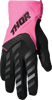 THOR Women's Spectrum Gloves - Pink/Black - XL 3331-0210