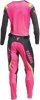 THOR Women's Pulse Rev Pants - Charcoal/Pink - 11/12 2902-0299