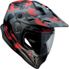 Z1R Range Helmet - Camo - Red - Medium 0140-0095