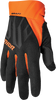 THOR Draft Gloves - Black/Orange - Medium 3330-6808
