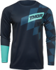 THOR Youth Sector Birdrock Jersey - Midnight/Mint - XS 2912-1998