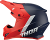 THOR Youth Sector Helmet - Chev - Red/Navy - Large 0111-1474