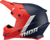 THOR Youth Sector Helmet - Chev - Red/Navy - Medium 0111-1473