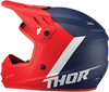 THOR Youth Sector Helmet - Chev - Red/Navy - Medium 0111-1473