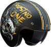 Z1R Saturn Helmet - Trust No One - Black/Yellow - Medium 0104-2854