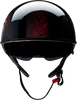 Z1R Vagrant Helmet - Red Catrina - Black/Red - Small 0103-1314